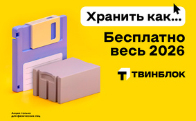 БЕСПЛАТНОЕ хранение вашего Твинблока до конца 2026 года!