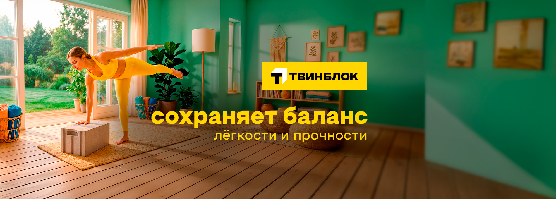 Твинблок Теплит сохраняет баланс легкости и прочности